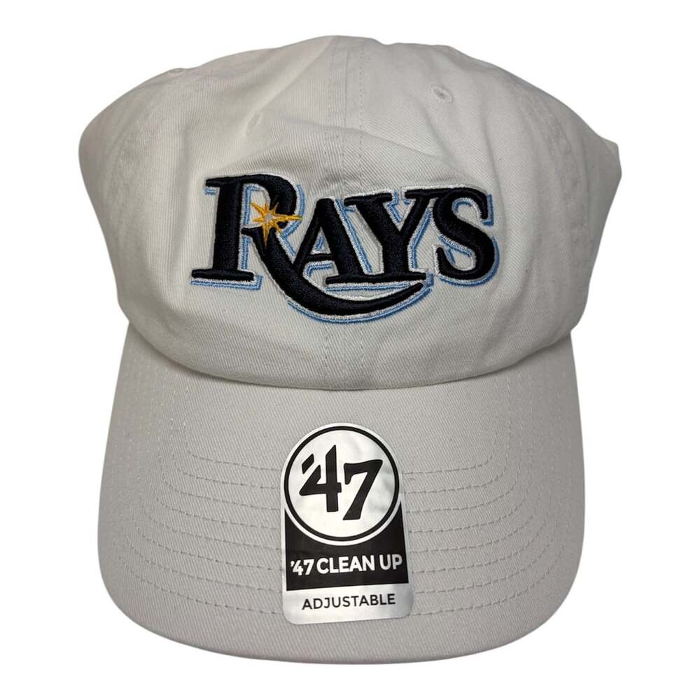 47 Brand Tampa Bay Rays Clean Up Adjustable Baseball Cap